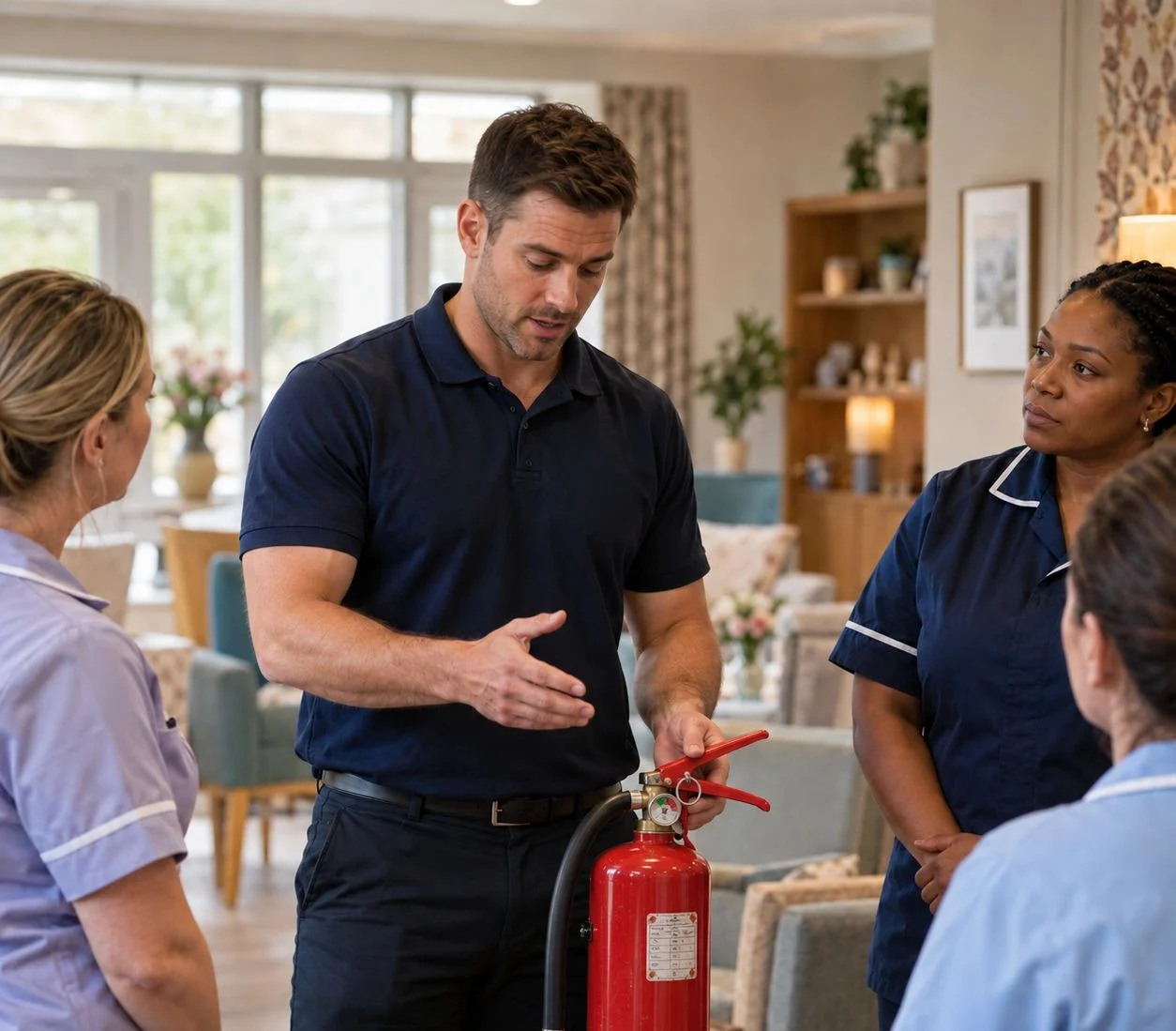 Fire safety guidance in a care setting